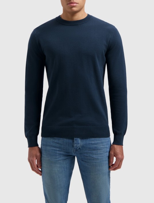Essential sweater navy Pure path