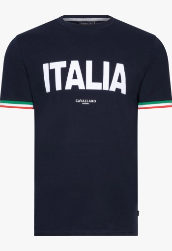 Italia flag t-shirt cavallaro