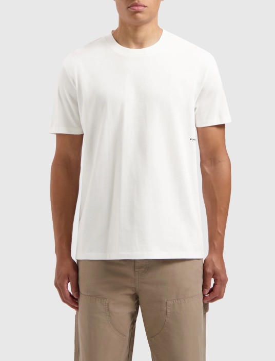 Pure path t-shirt loose fit white