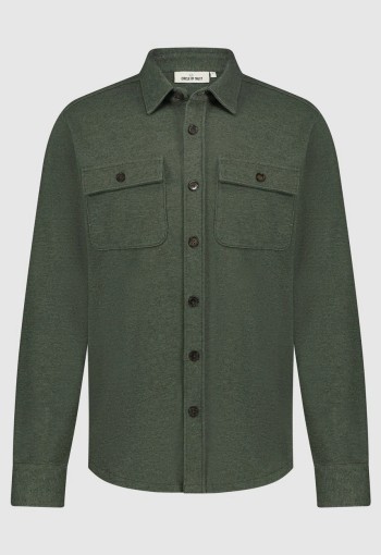 Circle of trust shane overshirt green