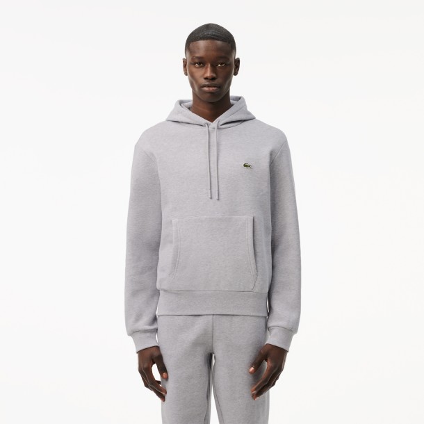 Lacoste fleece hoodie grey