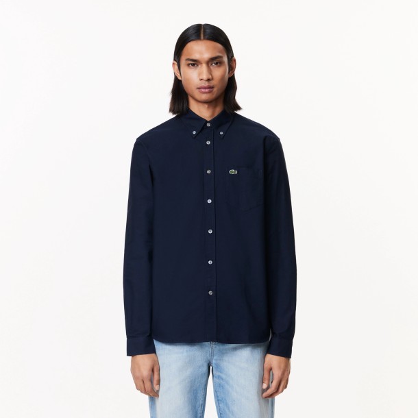 Lacoste oxford shirt navy 