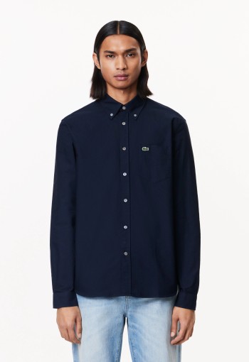 Lacoste oxford shirt navy 