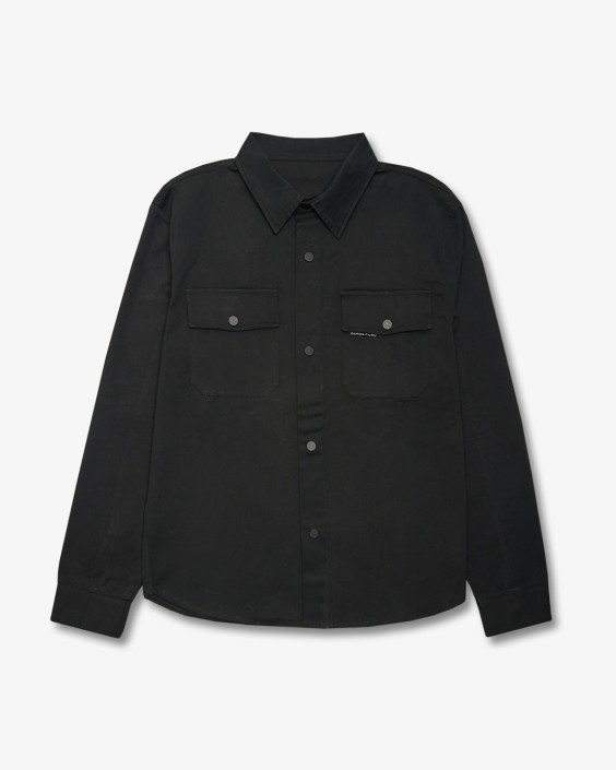 Baron filou overshirt black en backprint ferrari