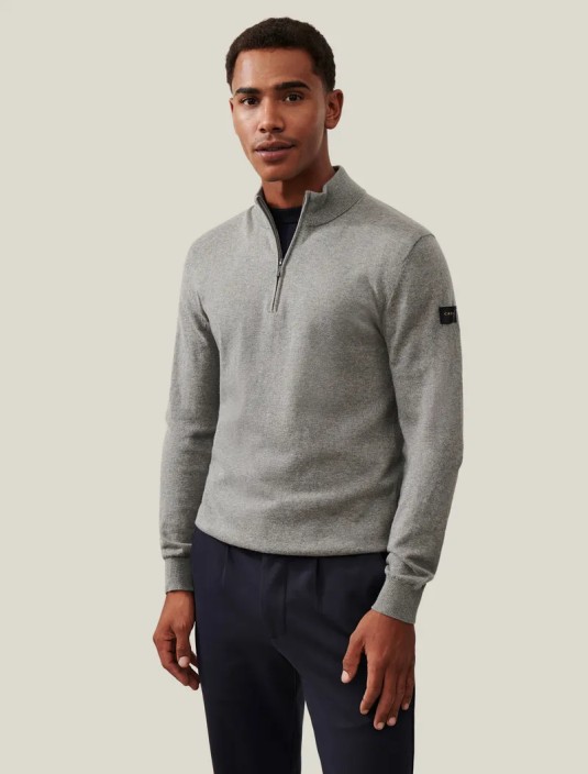 Cavallaro desio half zip grey 