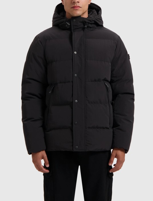 Pure Path jacket black padded 