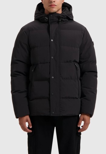 Pure Path jacket black padded 