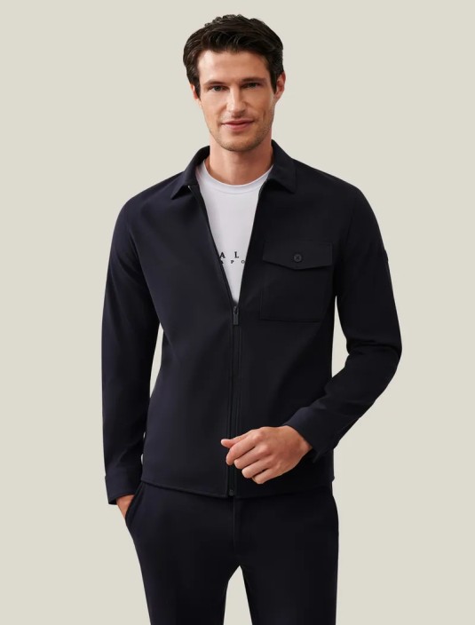 Cavallaro overshirt navy 