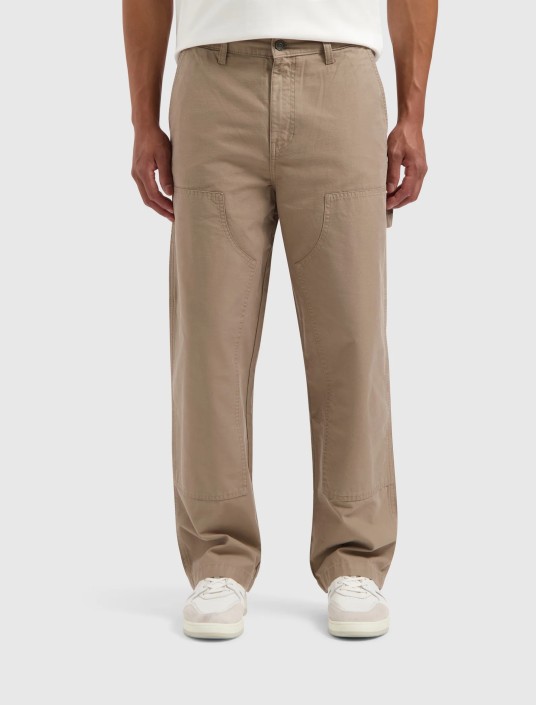 Pure path carpenter pants taupe