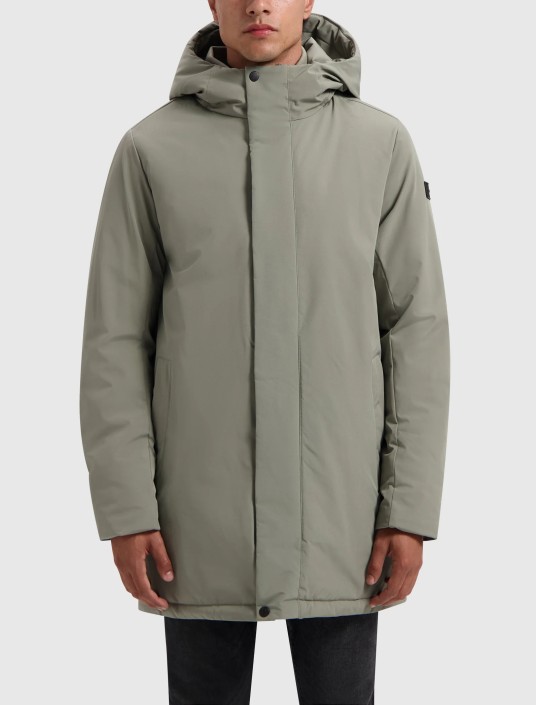 Pure path parka green