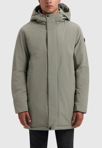 Pure path parka green